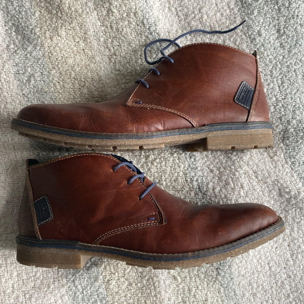 Men’s Rieker Brown Dress Shoes - Size 45 (10.5 U.S.)